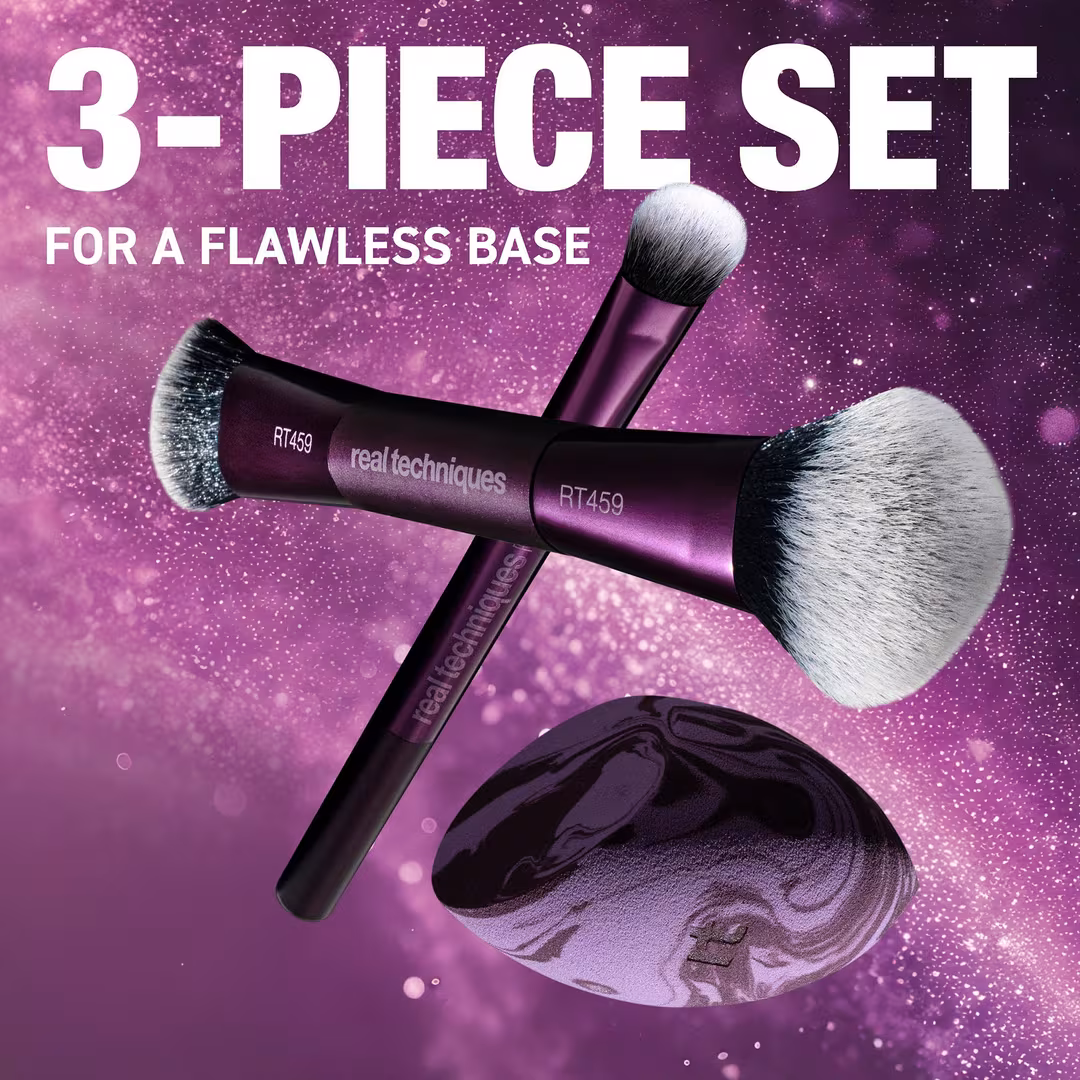 Real Techniques  Blend & Blush Brush & Sponge Gift Set