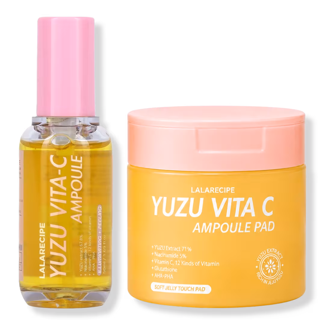 LALARECIPE  Yuzu Glow Prep Duo