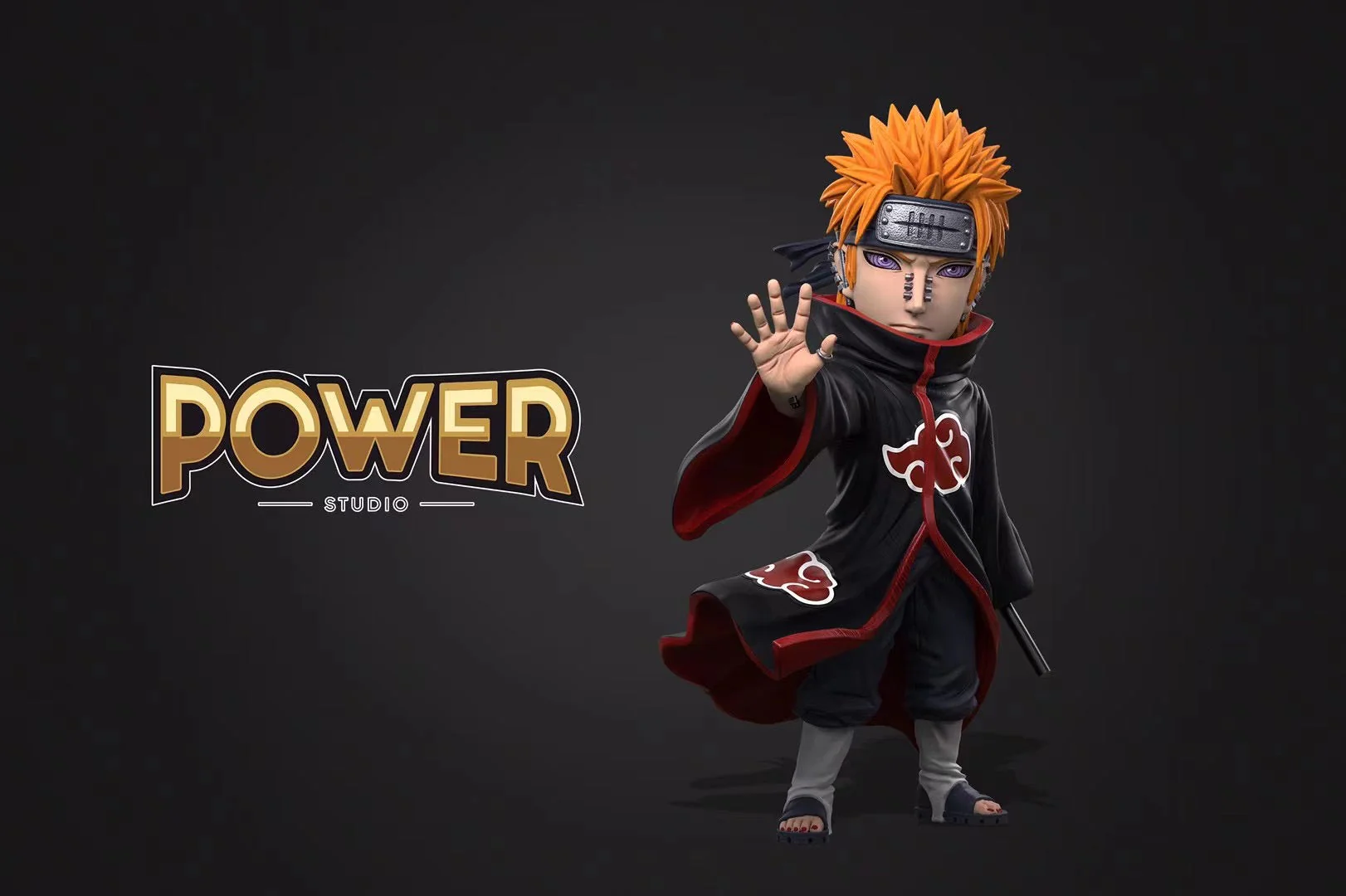 Power Studio - Akatsuki Second Series Pain & Konan | 晓组织第二弹 佩恩 & 小南