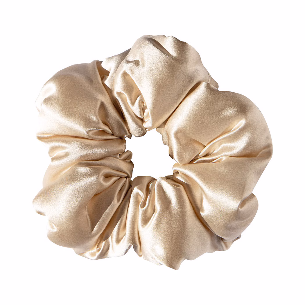 Dusty Gold Pillow Scrunchie