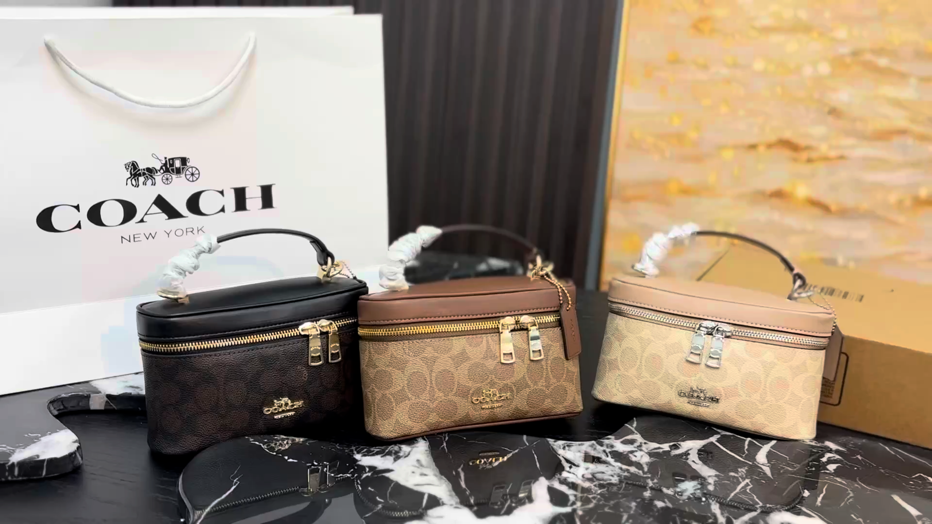 Coach Cosmetic Bag