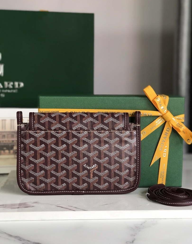 Replica Goyard PLUMETPMLTY50CL50P Portefeuille Plumet Pocket Wallet Wine Red