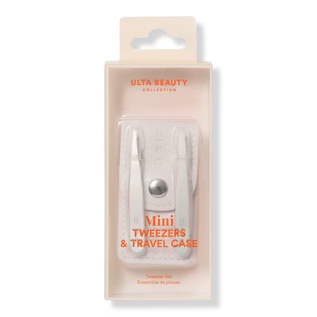 ULTA Beauty Collection  Mini Tweezer Duo & Travel Case