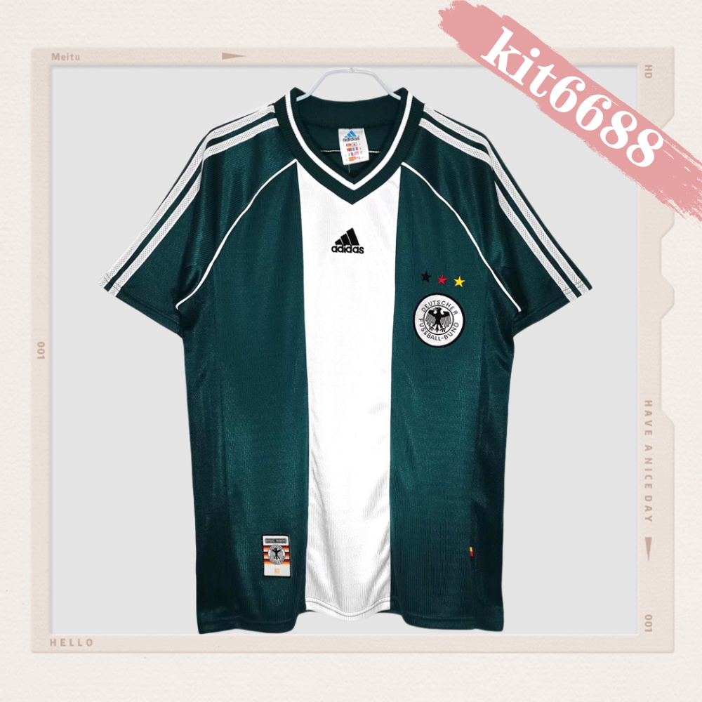 1998 Germany Away Retro Football Shirt