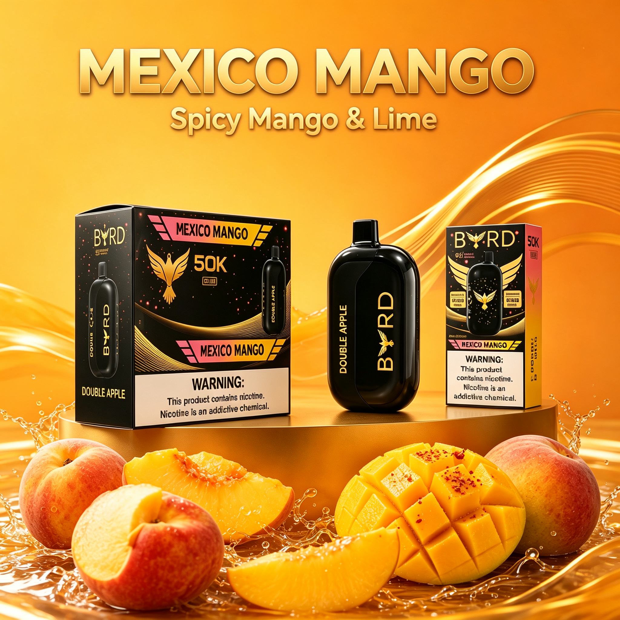 🦅🥭BIRD 50K Mexico Mango Disposable Vape