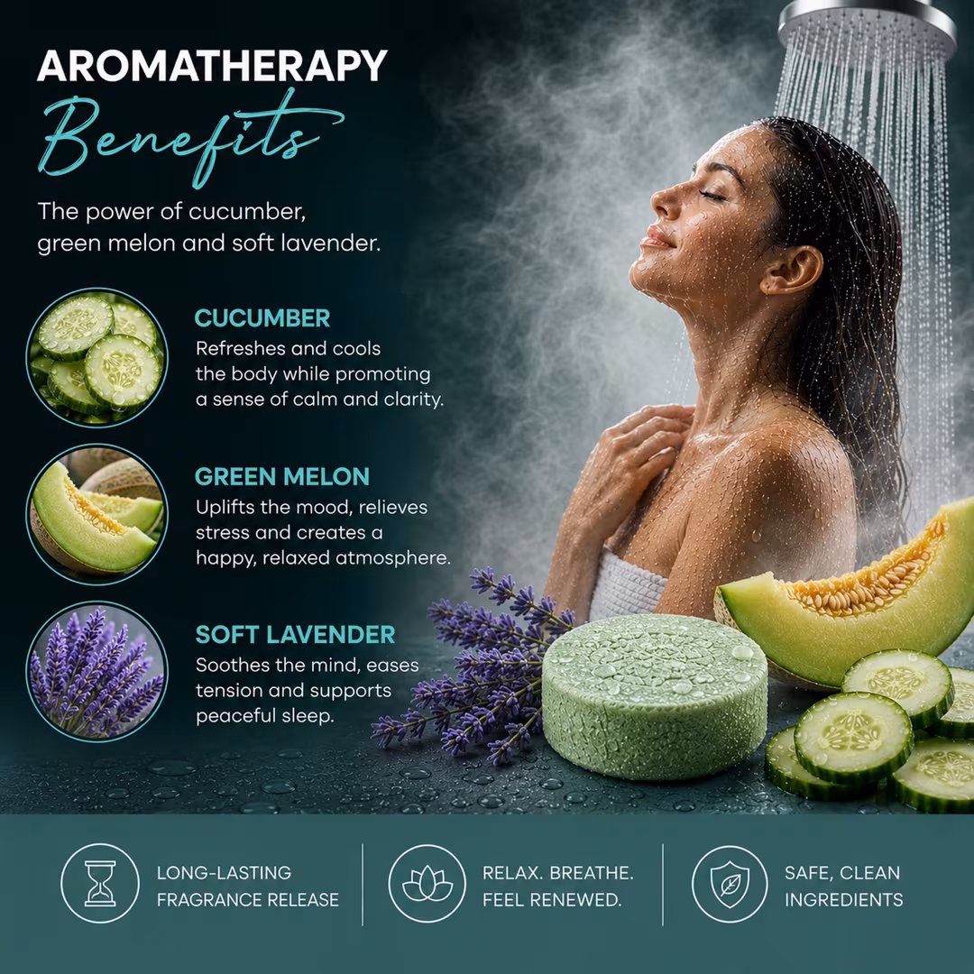 Dermasuri  Spa Water Shower Steamers Aromatherapy Tablets