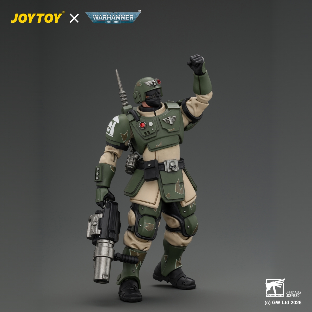 JOYTOY Warhammer 40,000 Astra Militarum Kasrkin - JOYTOY WORLD
