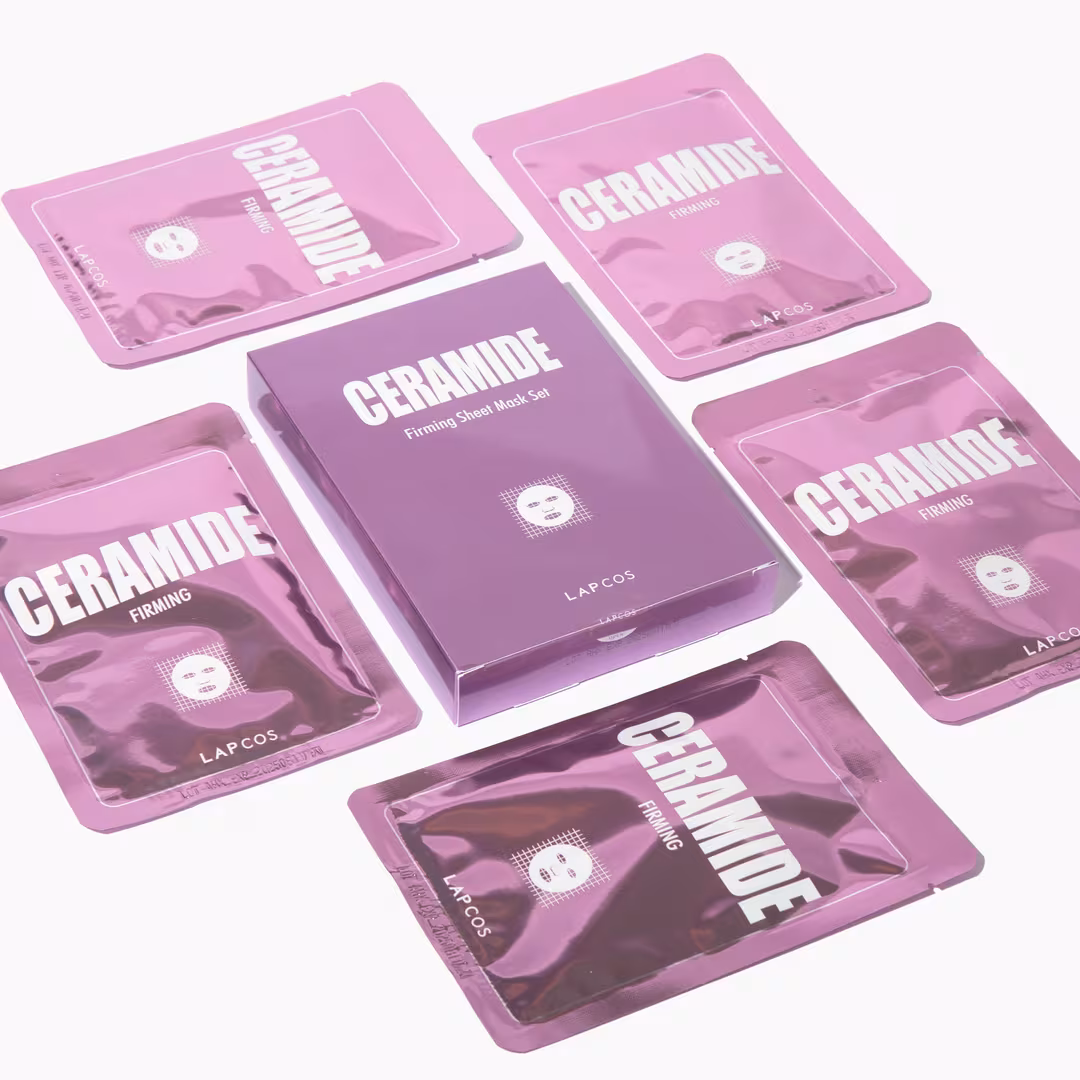 Lapcos  Derma Ceramide Mask 5-Pack