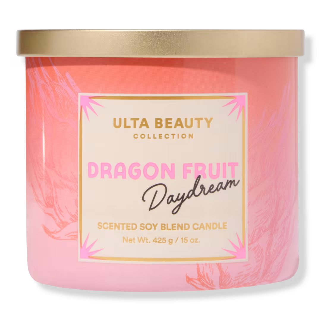 ULTA Beauty Collection  Dragon Fruit Daydream 3-Wick Scented Candle