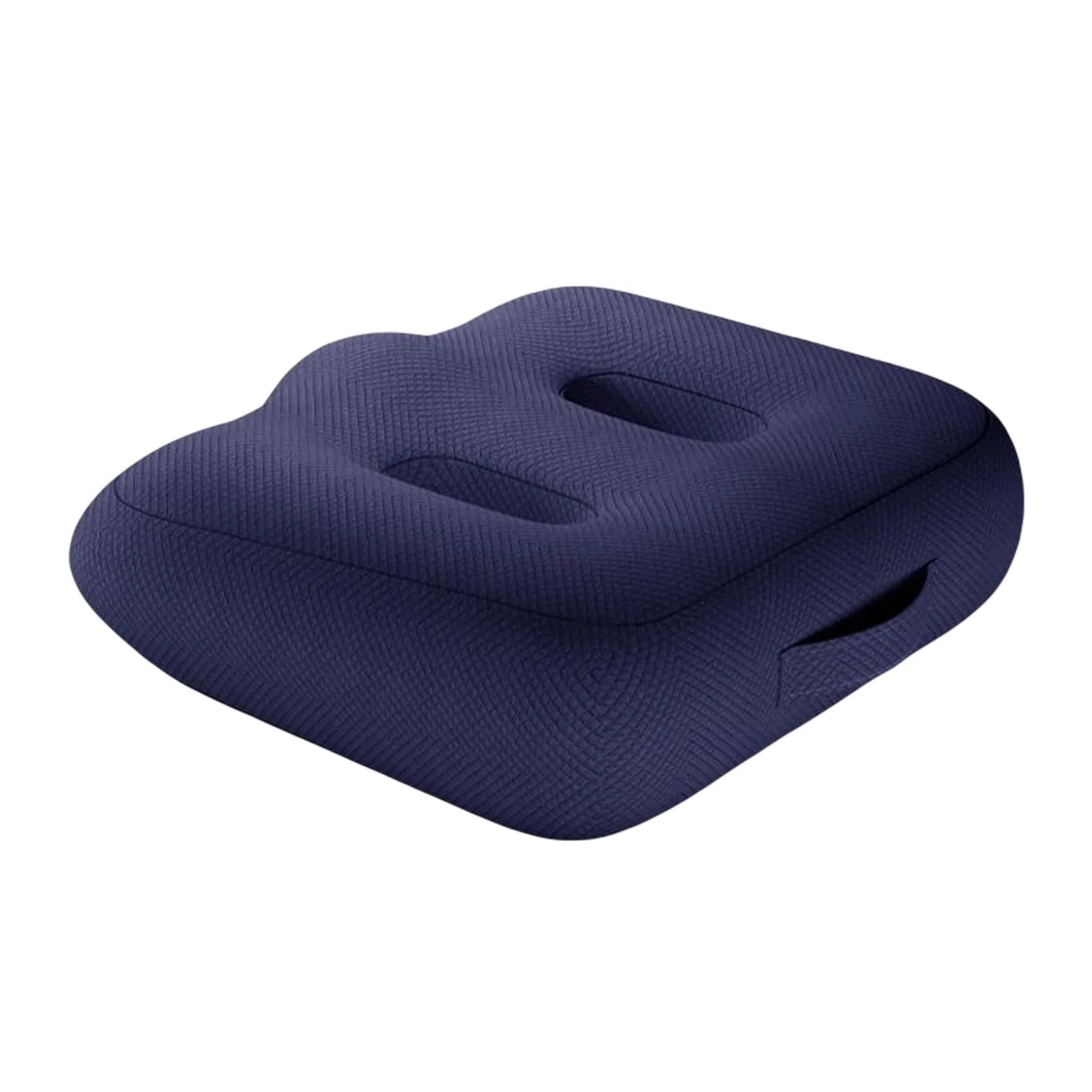 Adult Car booster Cushion, for Short Drivers People Office Chair Portable Comfortable Thickened Breathable Driving Auto Seat Pad ,Blue Style B