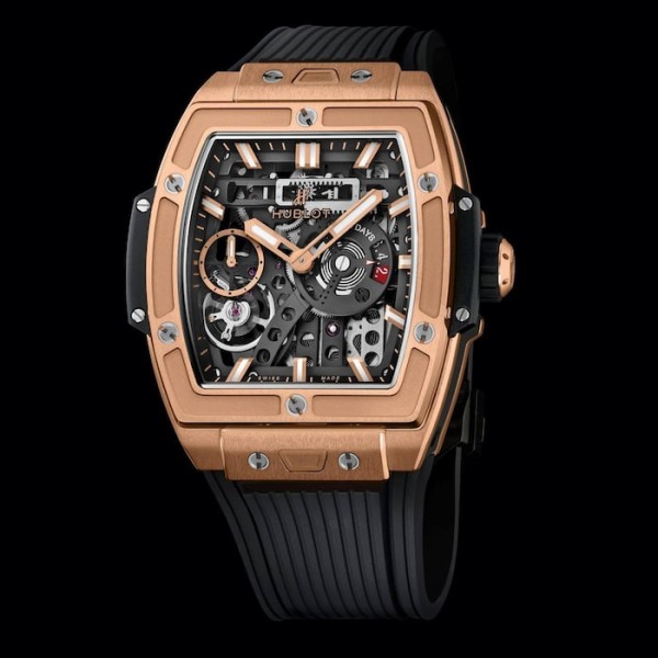 Replica Hublot Spirit Of Big Bang Men Automatic Black Rubber Watch 614.OX.1180.RX