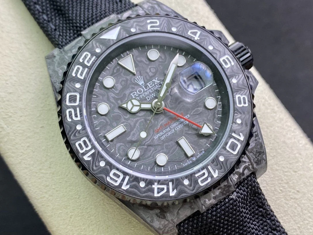 Rolex Watch GMT - MASTER II CARBON CASE WHITE Watch