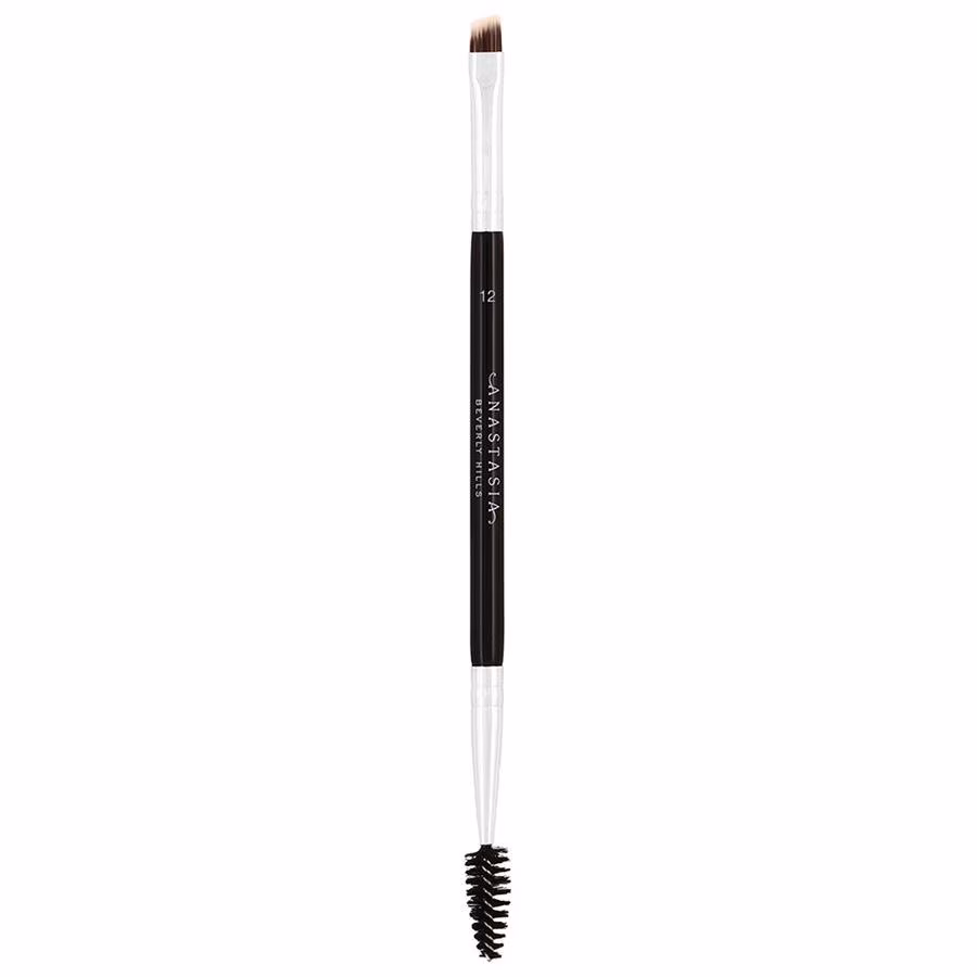 Brush(#12)-Duo Brow/Eye Liner Angled Cut/Spooley