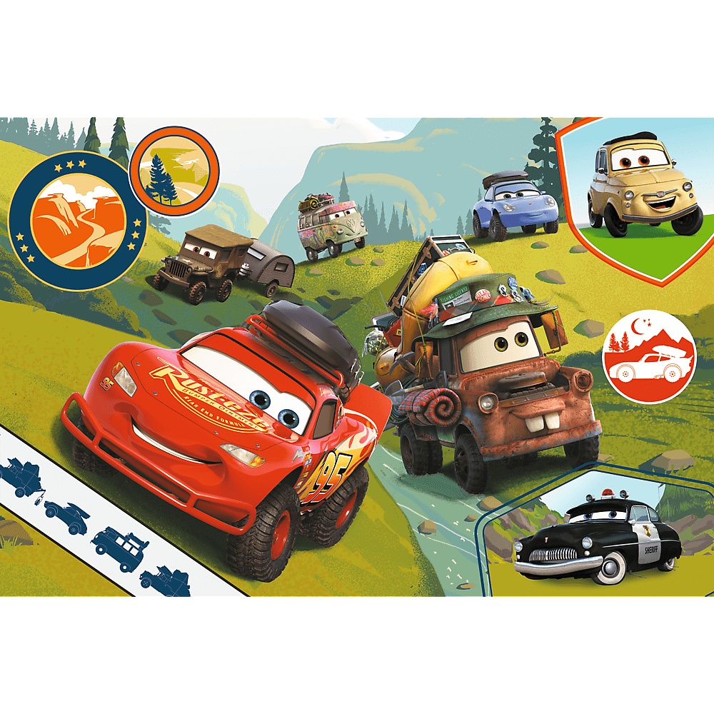 Puzzle 24 Maxi Cars Wesołe Auta