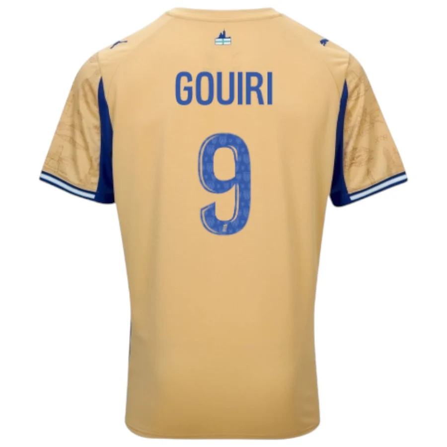 Marseille Gouiri Gold Fourth Jersey Men 2025 2026