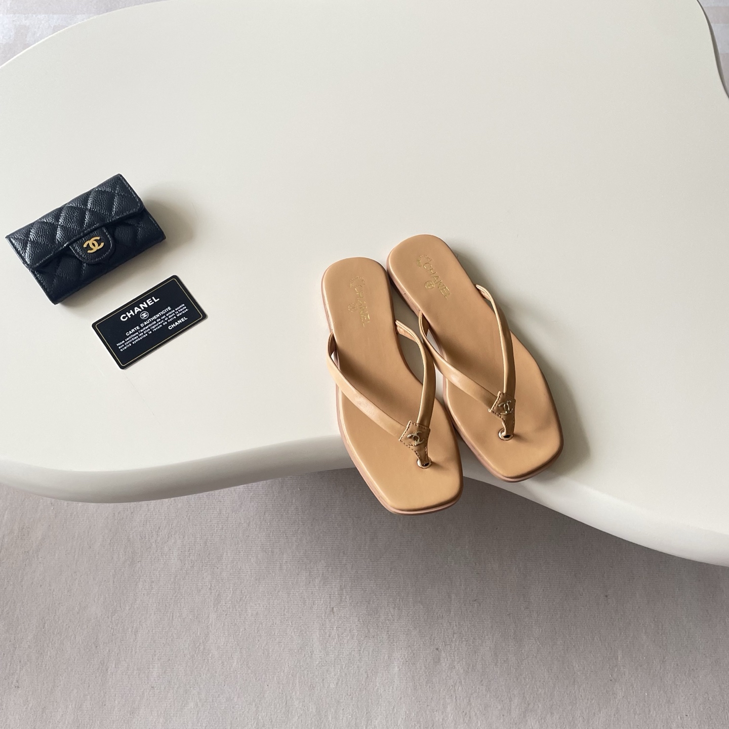 CHANEL 26P CC Thong Sandals  Flip-Flops Beach Sandals Casual Sandals