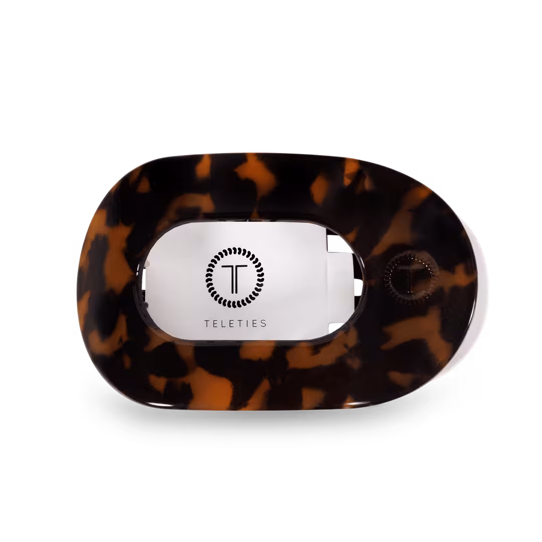 TELETIES  Medium Flat Round Hair Clip