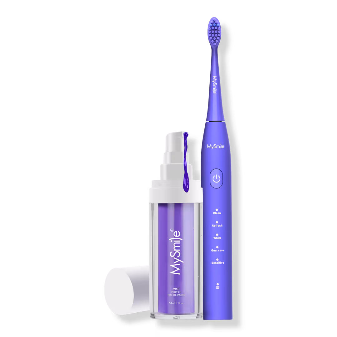 MySmile  DY156 Electric Toothbrush & Color Corrector Toothpaste Bundle