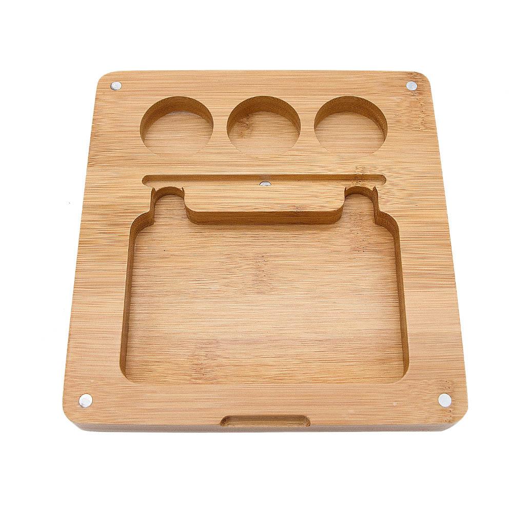 Bamboo Multi Functional Rolling Tray