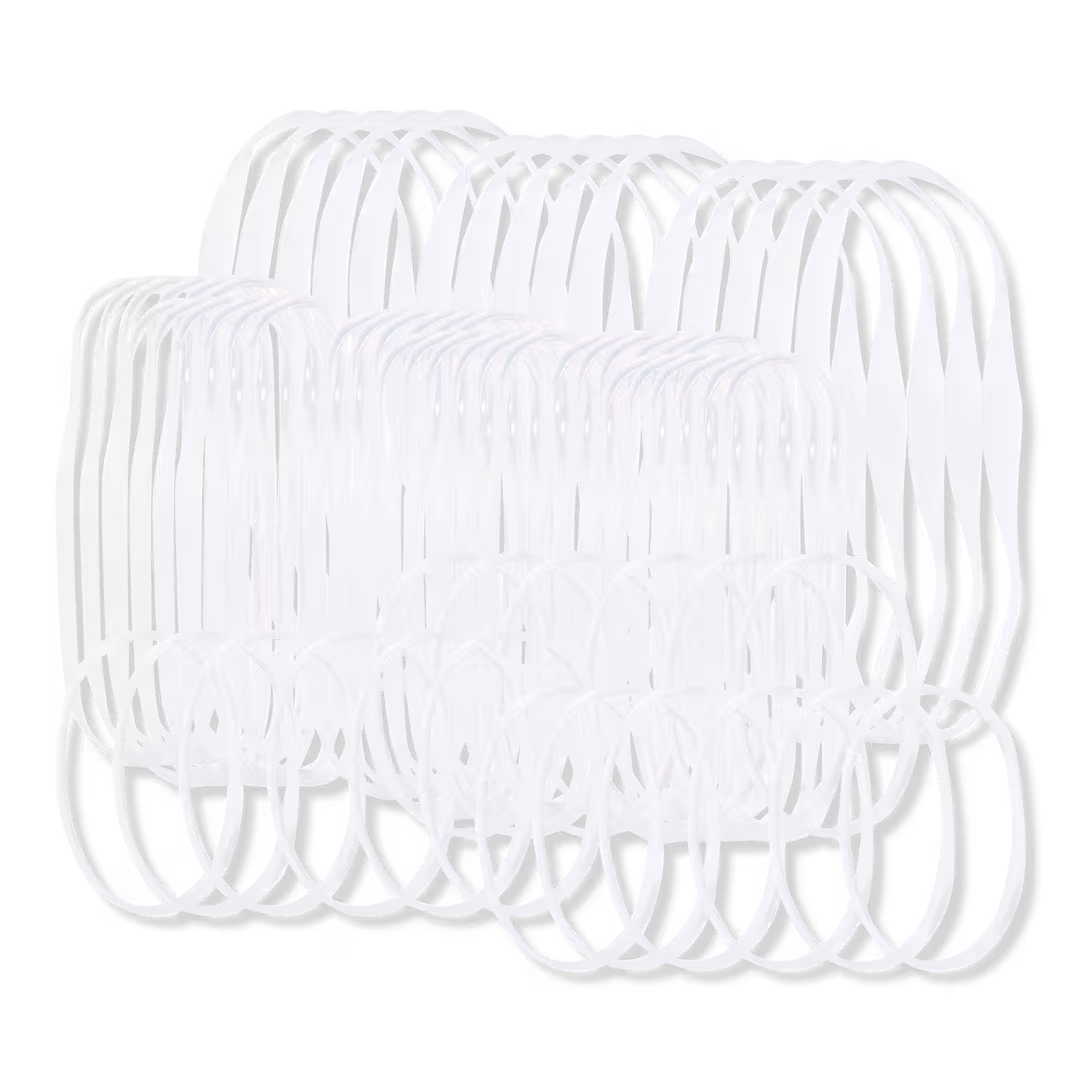 Kitsch  Clear No-Snag Elastics