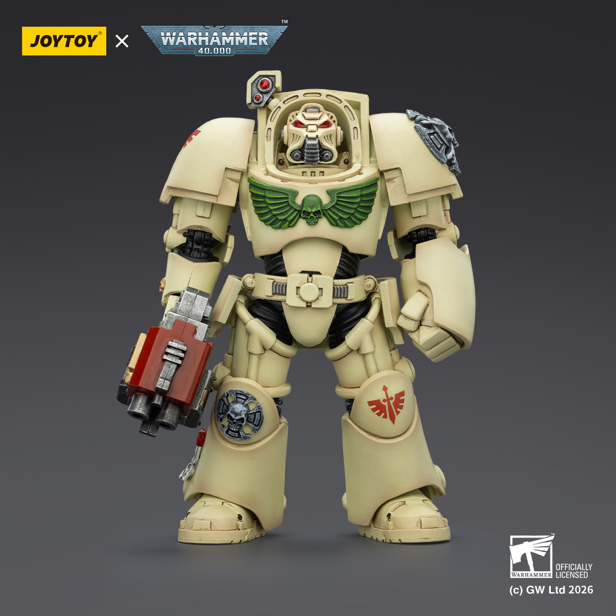 JOYTOY Warhammer 40k 1: 18 Dark Angels Deathwing Terminators - JOYTOY WORLD