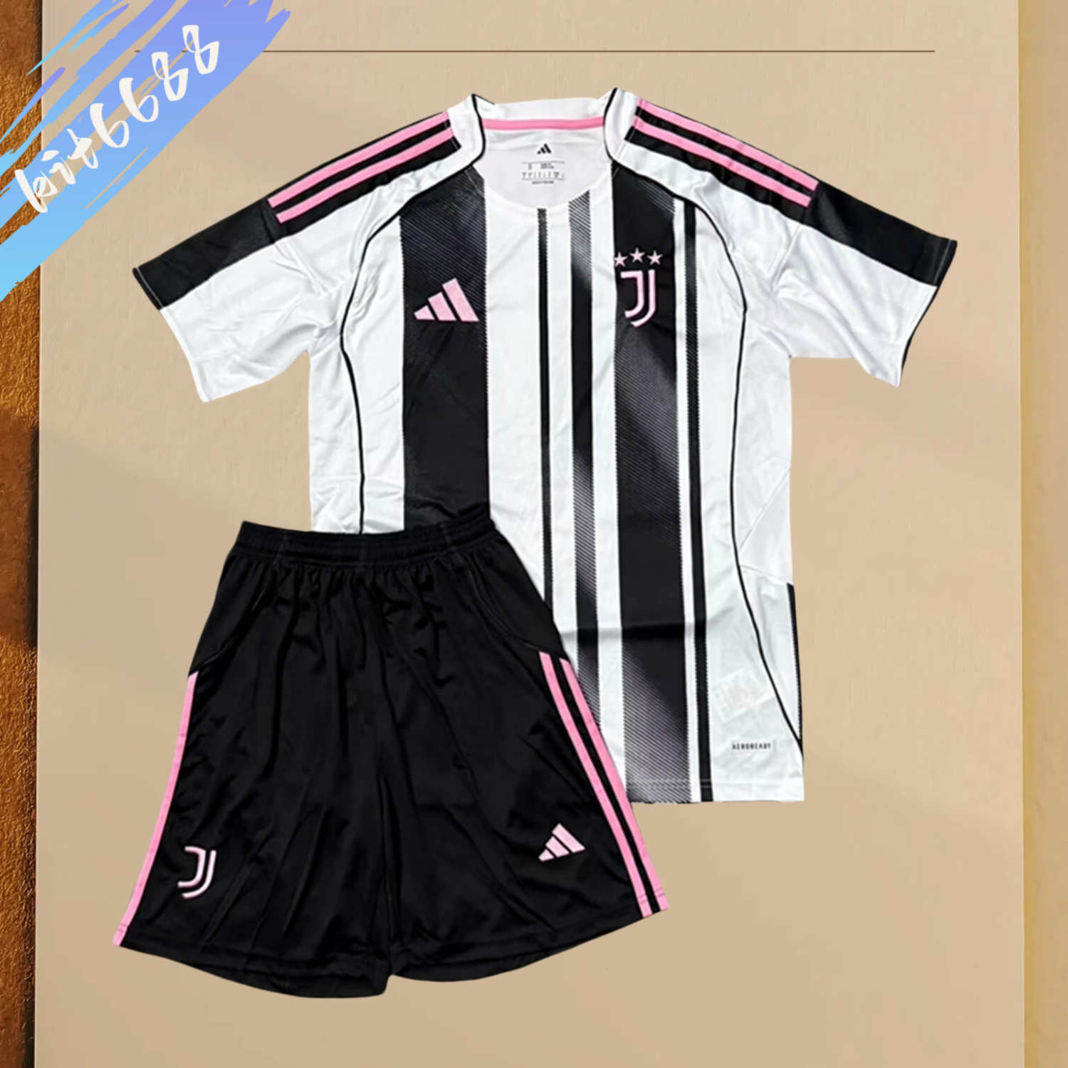 2025/2026 JuventusHome Football Jersey (Kids Kit socks)