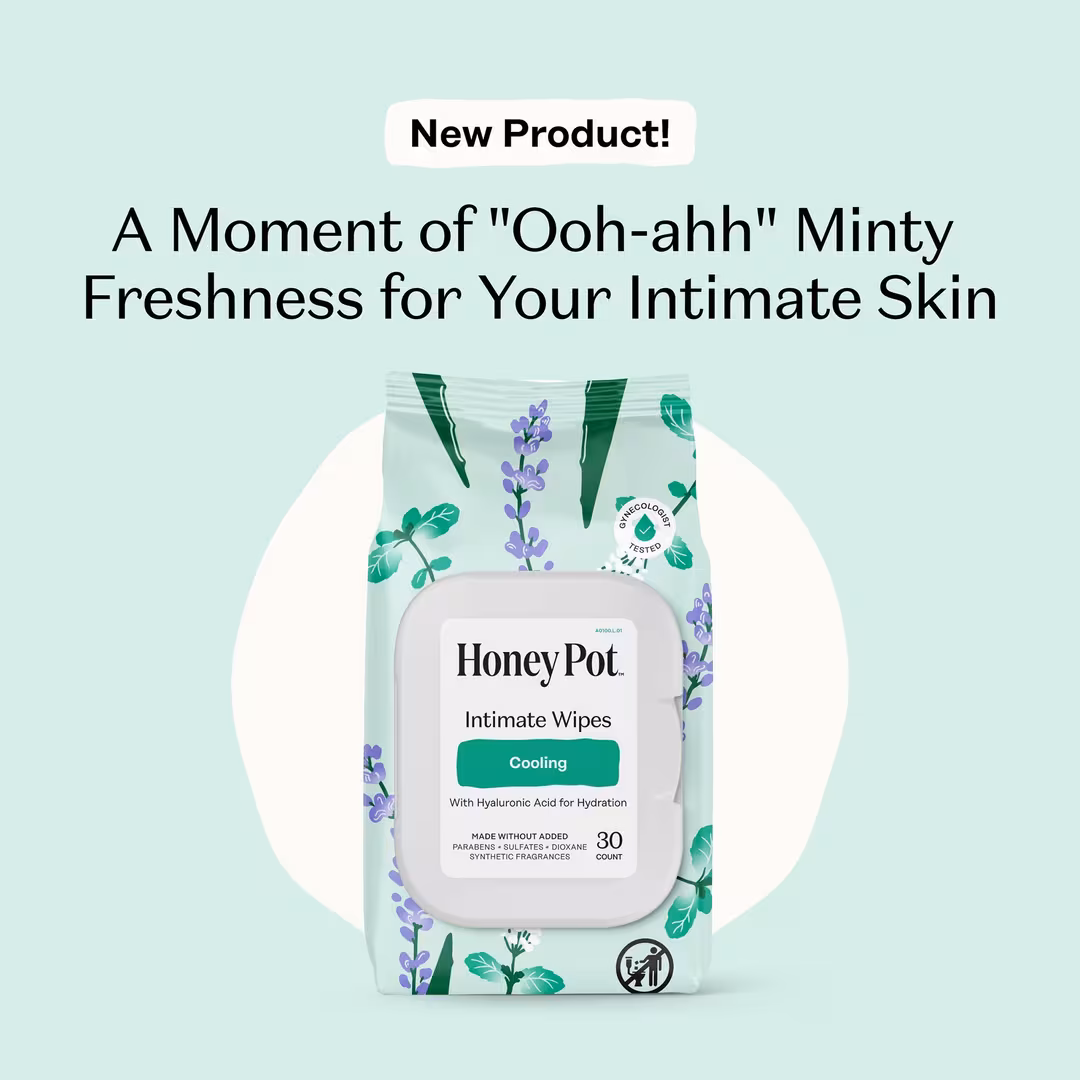 Honey Pot  Cooling Intimate Wipes
