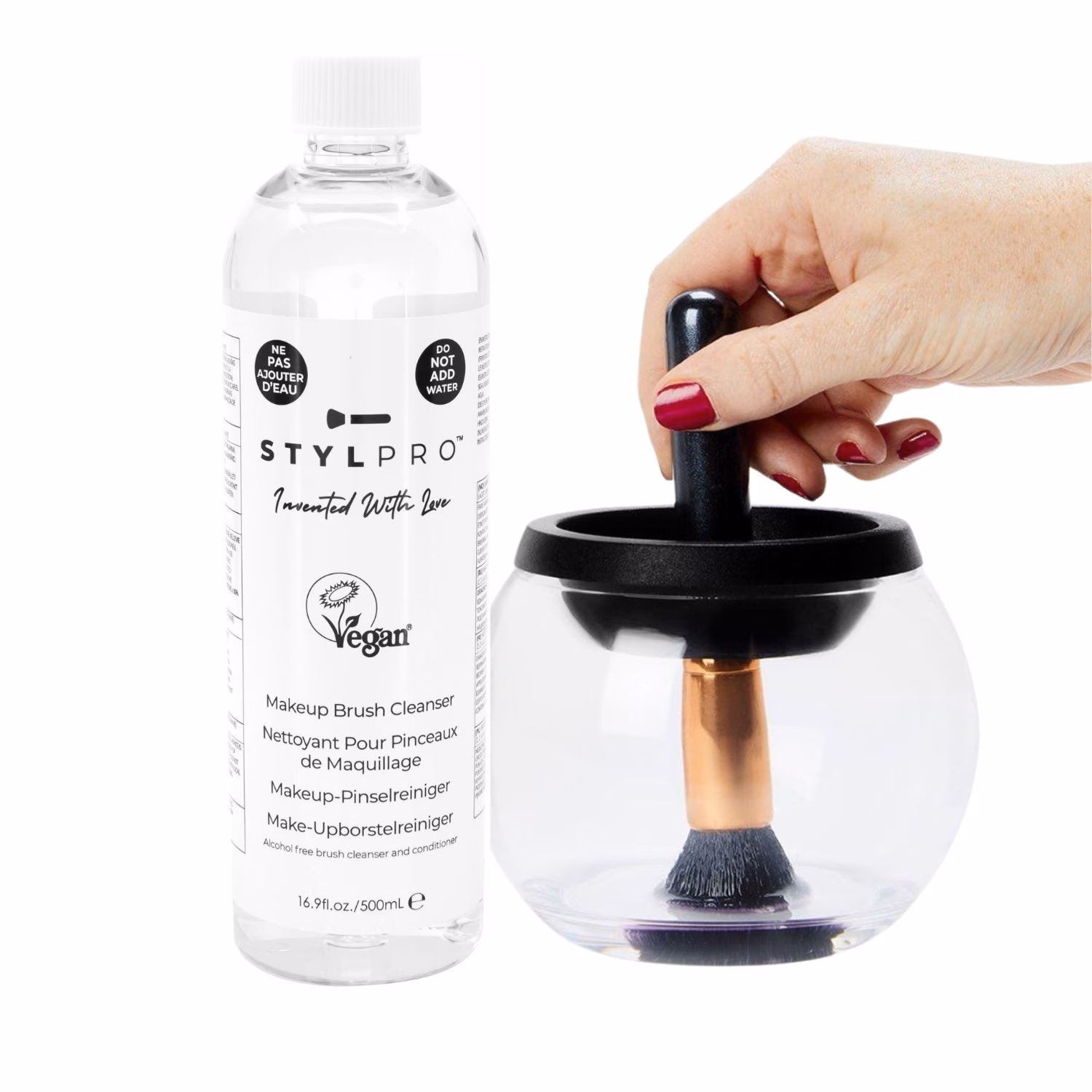 Make up brush cleaner
