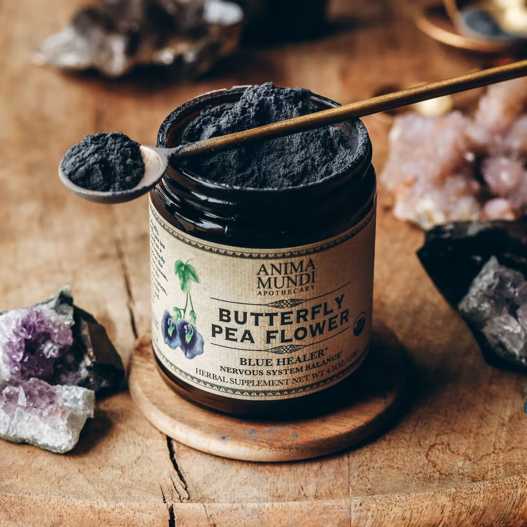 Anima Mundi  Butterfly Pea Flower Organic Blue Healer