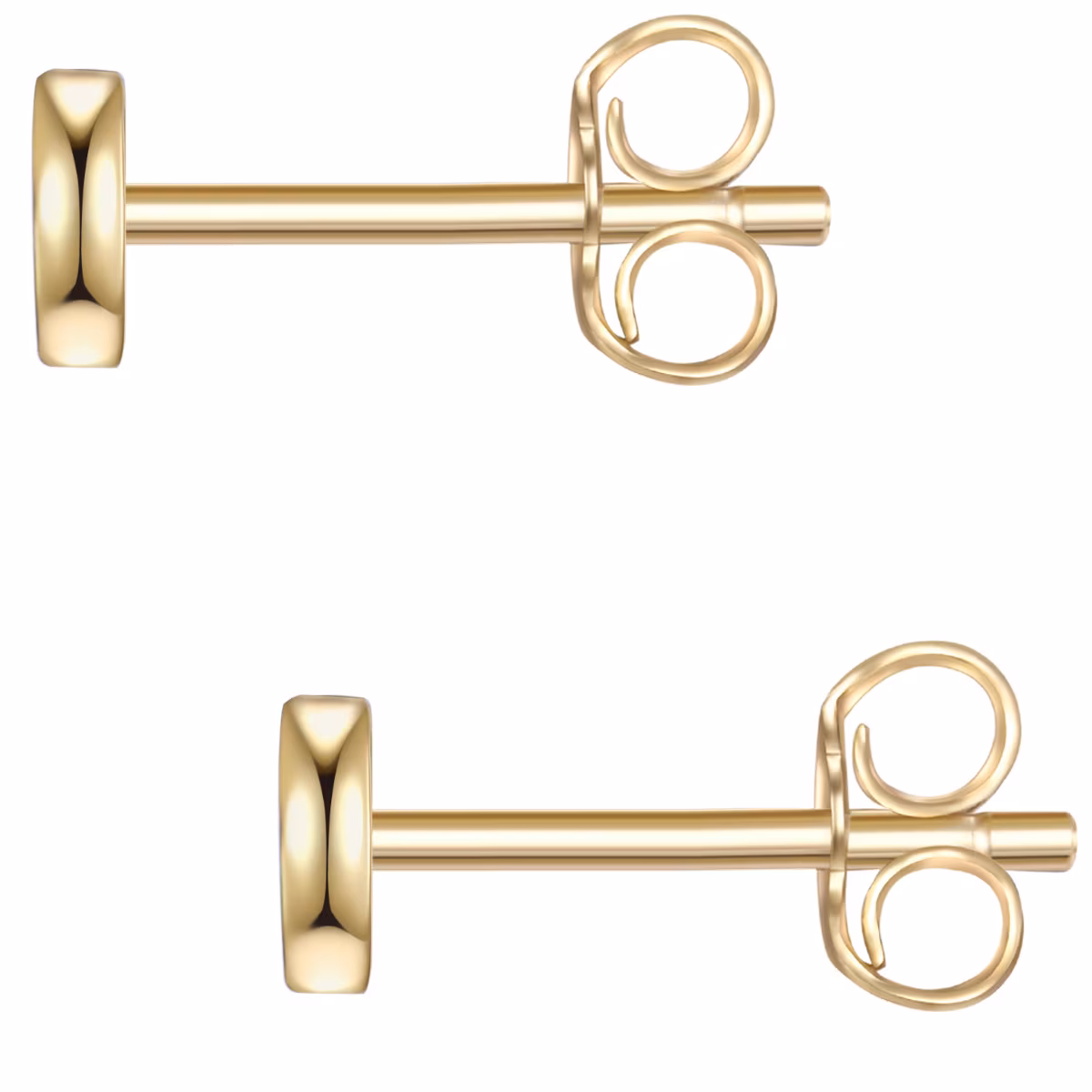 Ohrstecker Sterling Silber in Gelbgold
