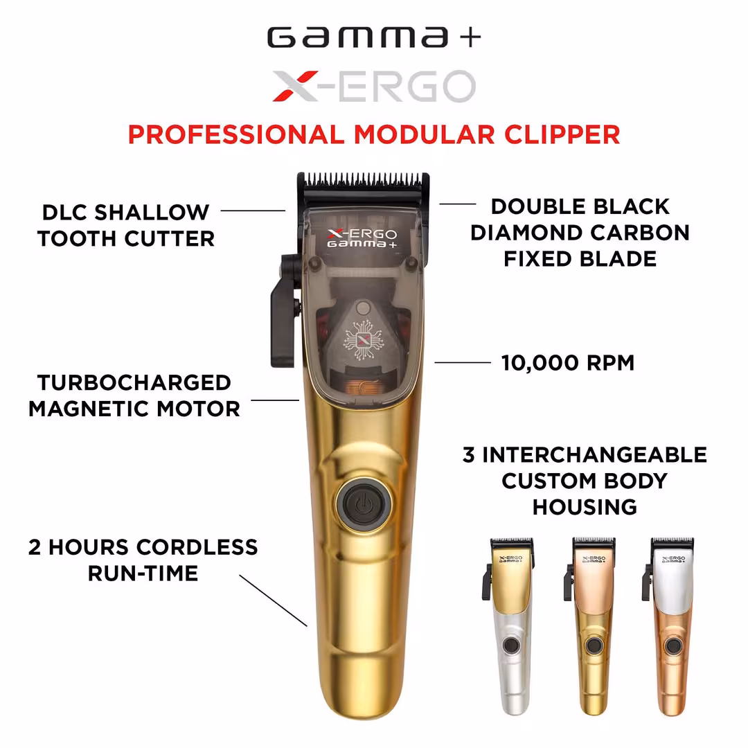 GAMMA+  X-Ergo Professional Hair Clipper