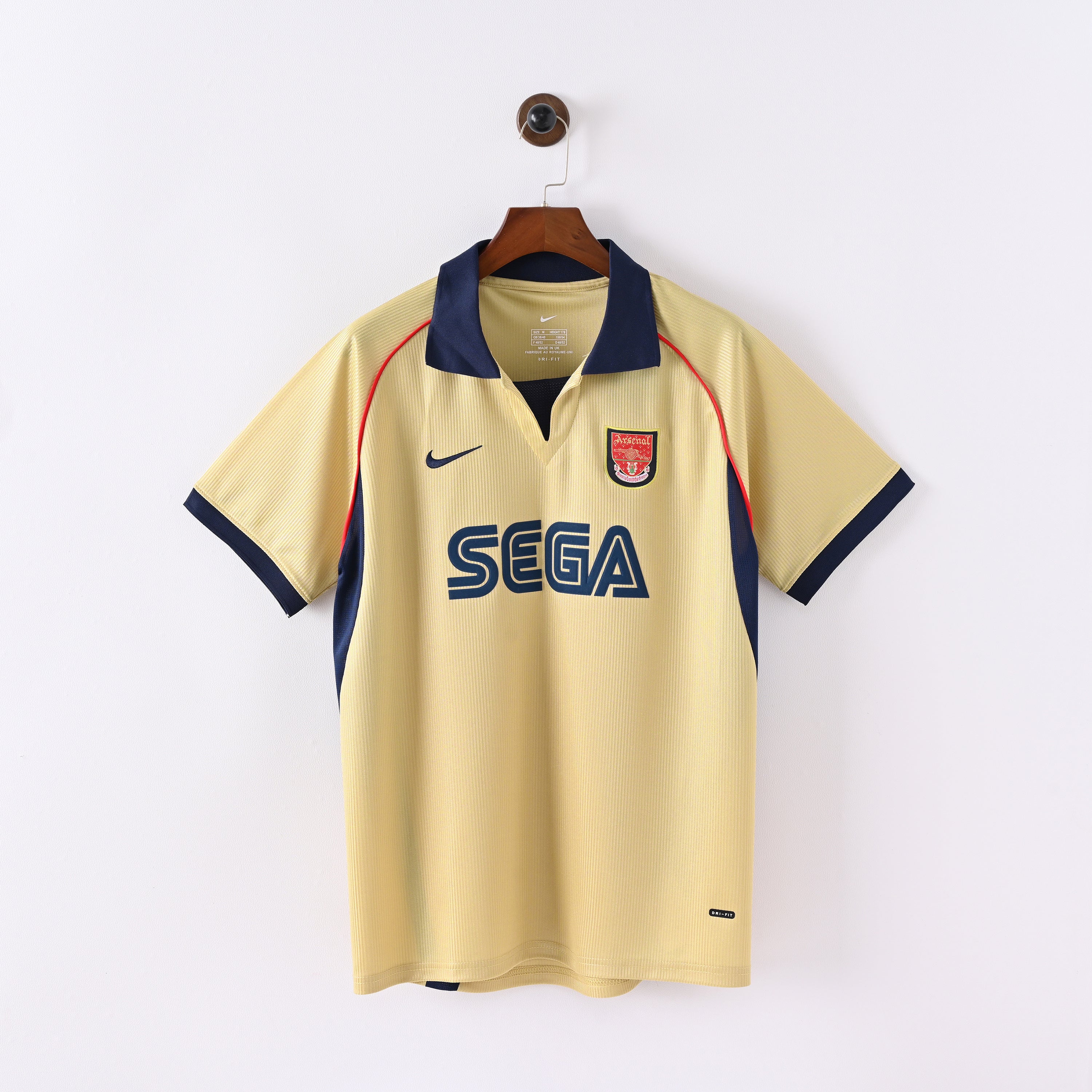 Arsenal Retro Vintage Away Jersey Men 2001-2002