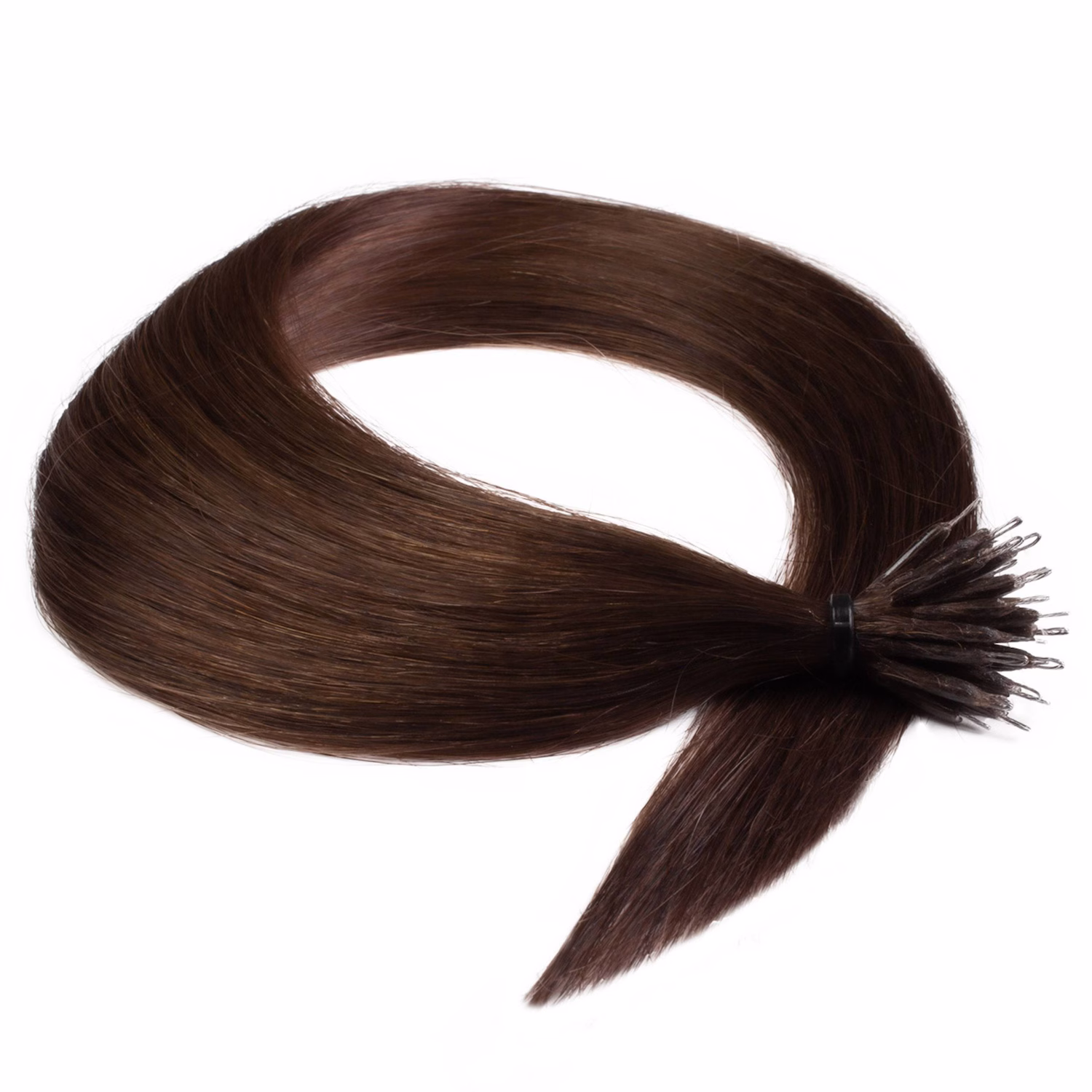 Nanoring Extensions Premium Echthaar #6/3 Dunkelblond Gold 1g