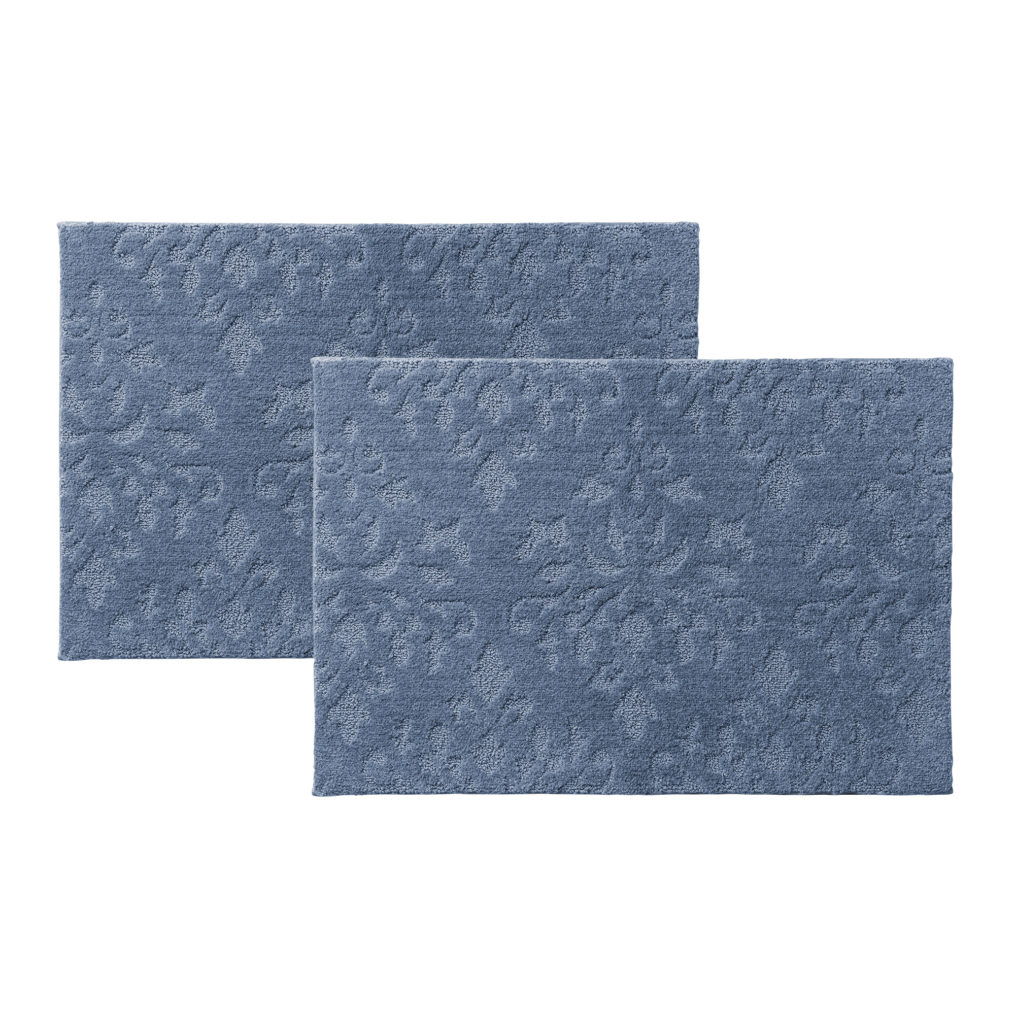 Charisma Drylon Medallion Bath Rugs, 2-pack