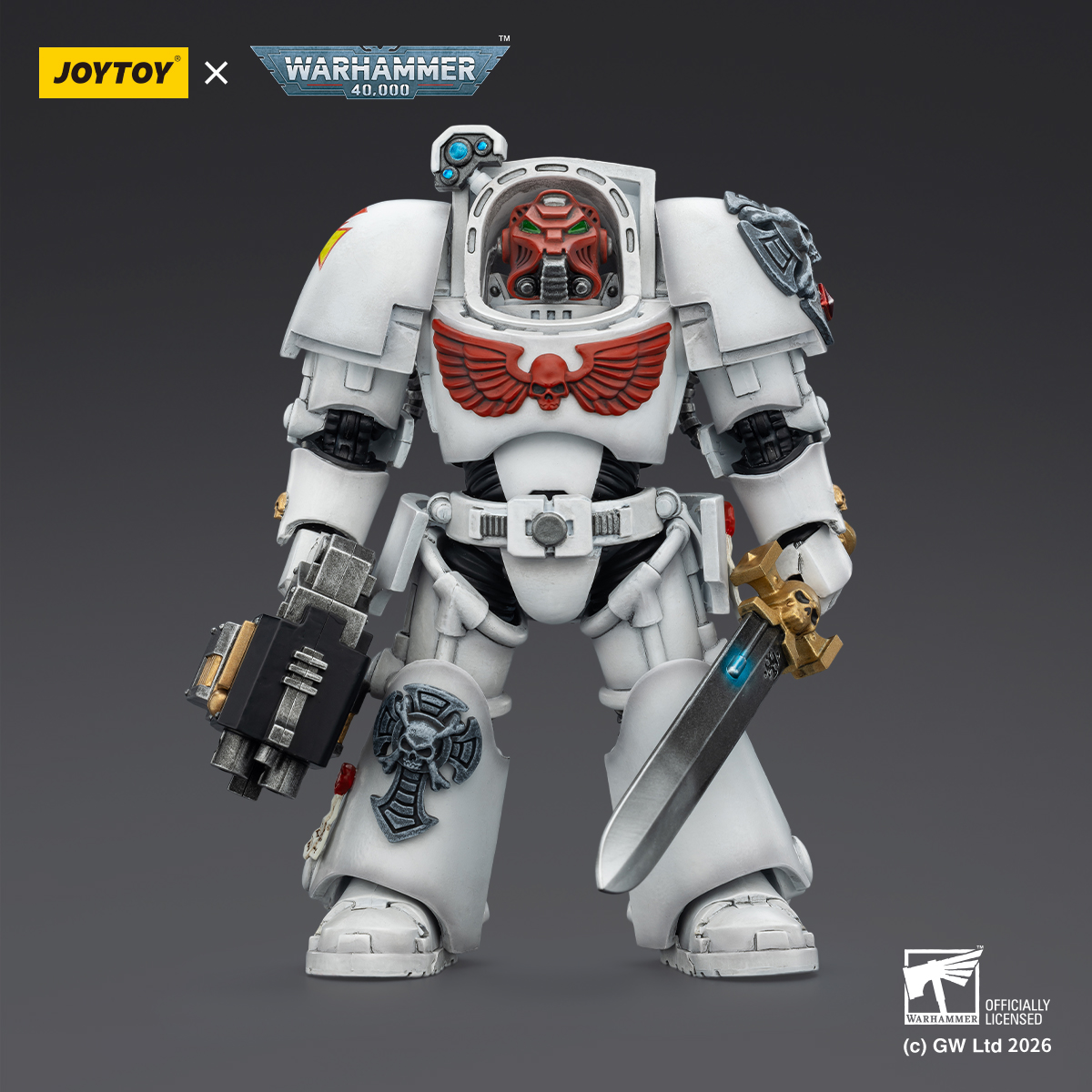 JOYTOY Warhammer 40k 1: 18 White Scars Terminators - JOYTOY WORLD