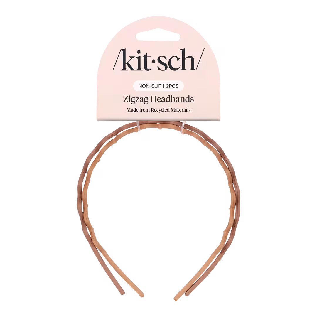Kitsch  Zig Zag Headbands Set
