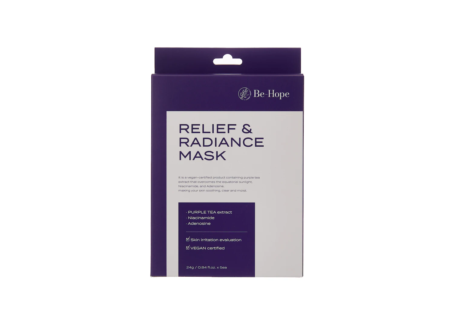 Luxury Vegan Beruhigende Strahlkraft-Maske