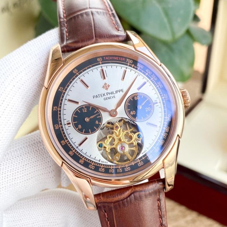 PATEK Watch TOURBILLON LEATHER STRAP