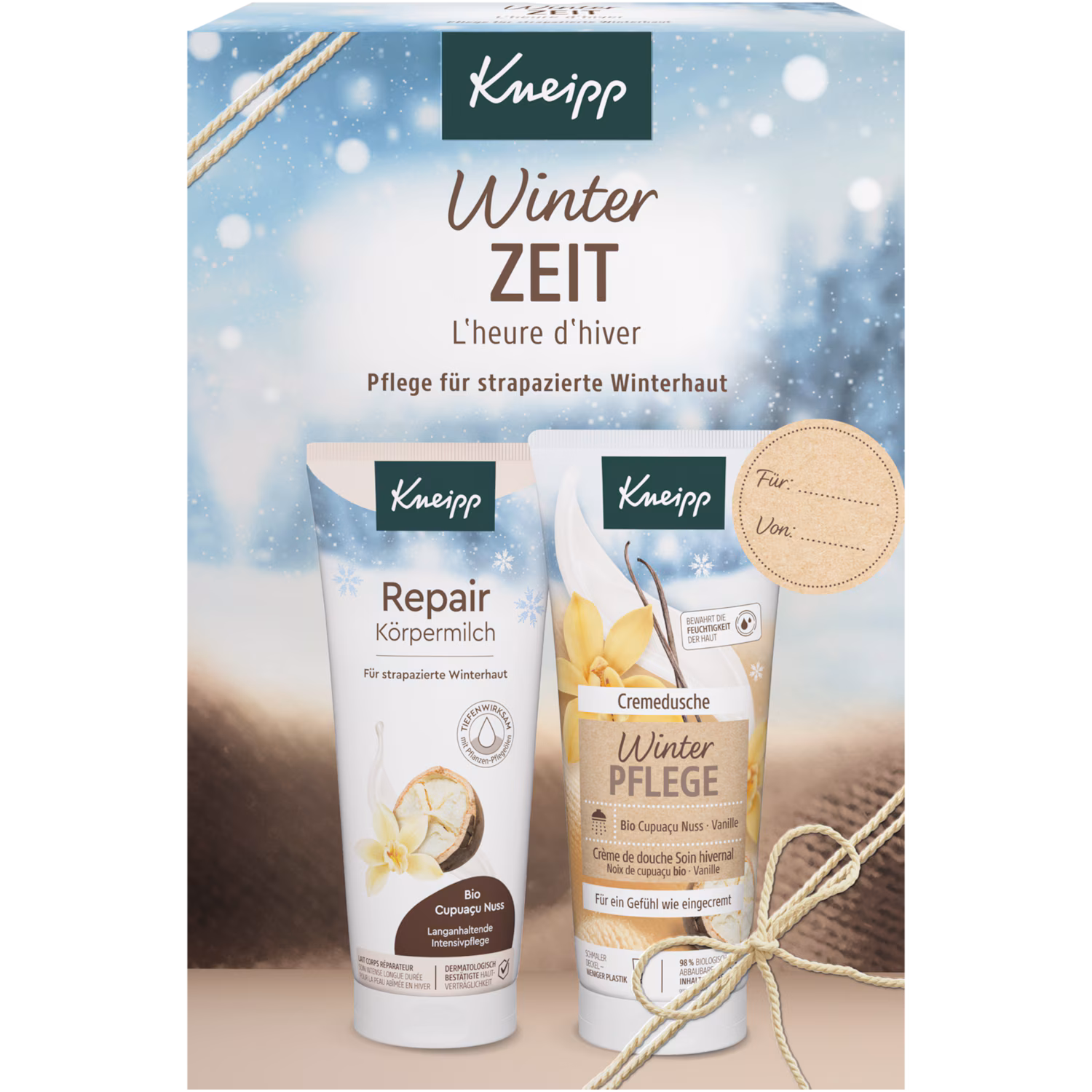 Geschenkpackung Winterzeit