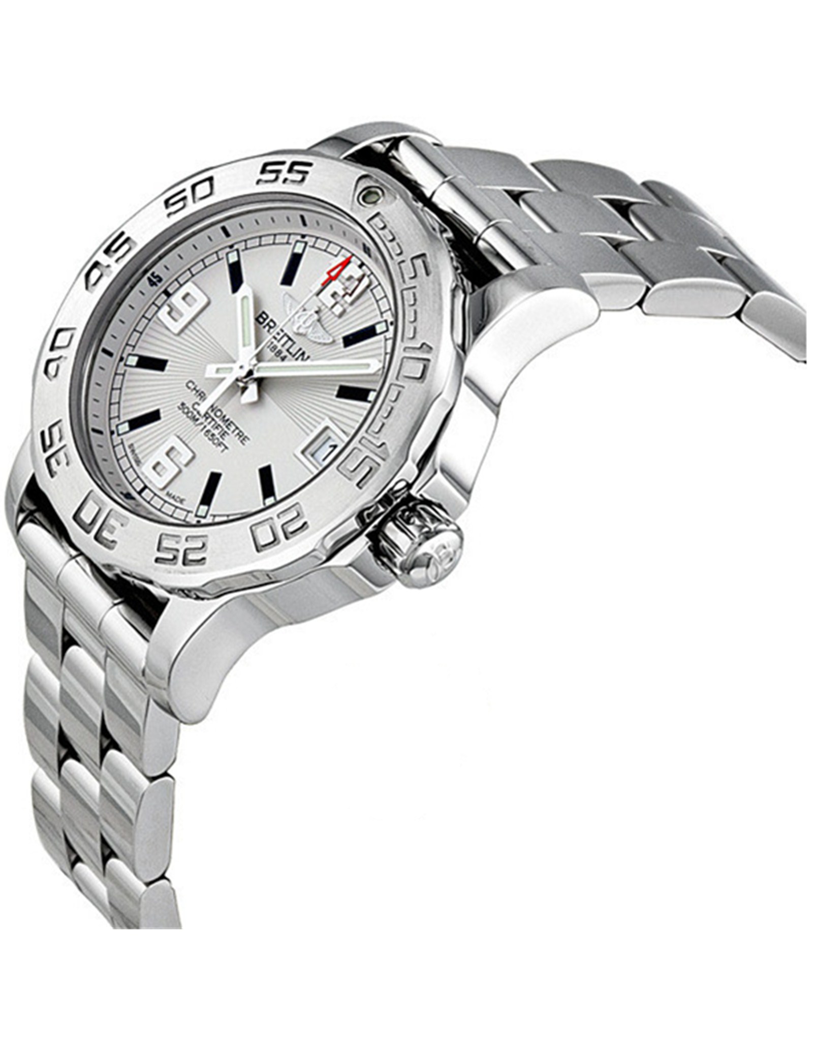 Replica Breitling Colt Silver Dial Stainless Steel Case A7738711 G744SS
