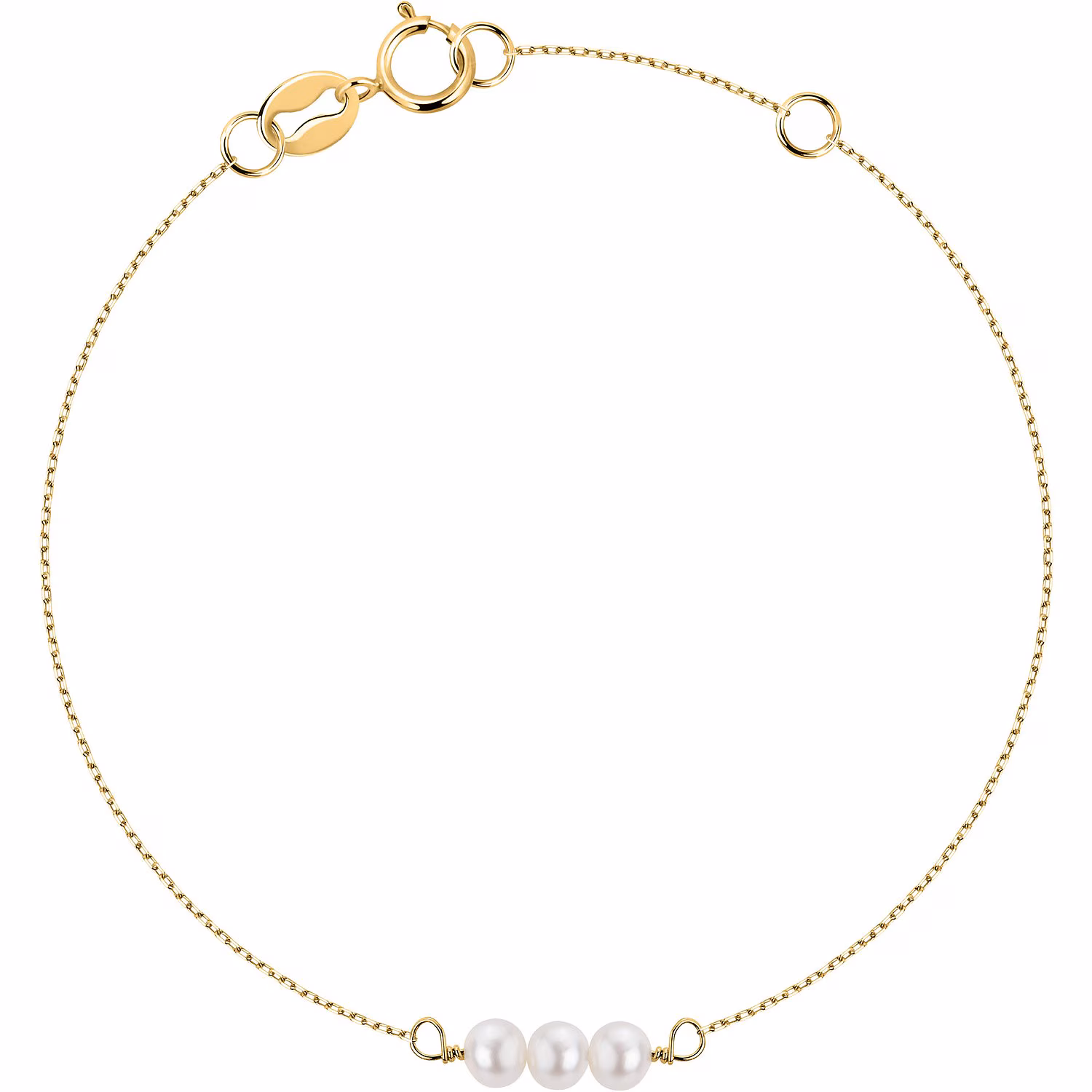 Armband 585er Gelbgold