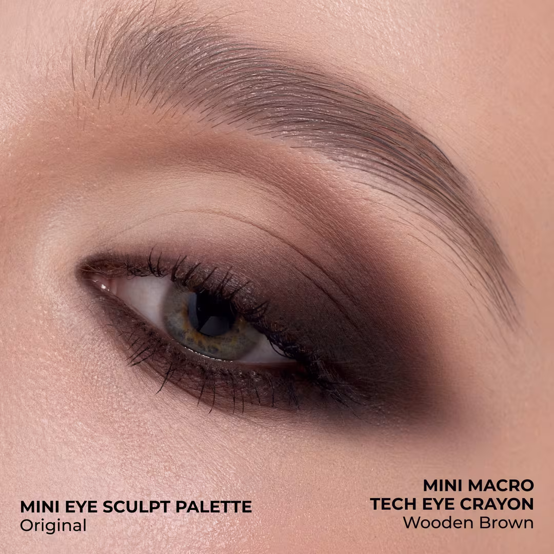 NATASHA DENONA  Mini Eye Sculpt Eyeshadow Palette & Eye Crayon Pencil Duo Makeup Gift Set