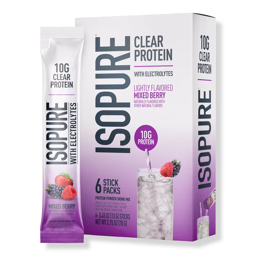 Isopure Protein  Protein Water Stickpacks