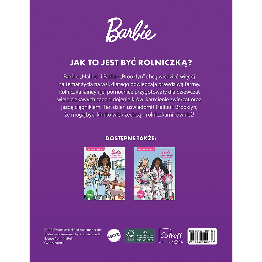 Książka Barbie, Możesz Zostać Rolniczką