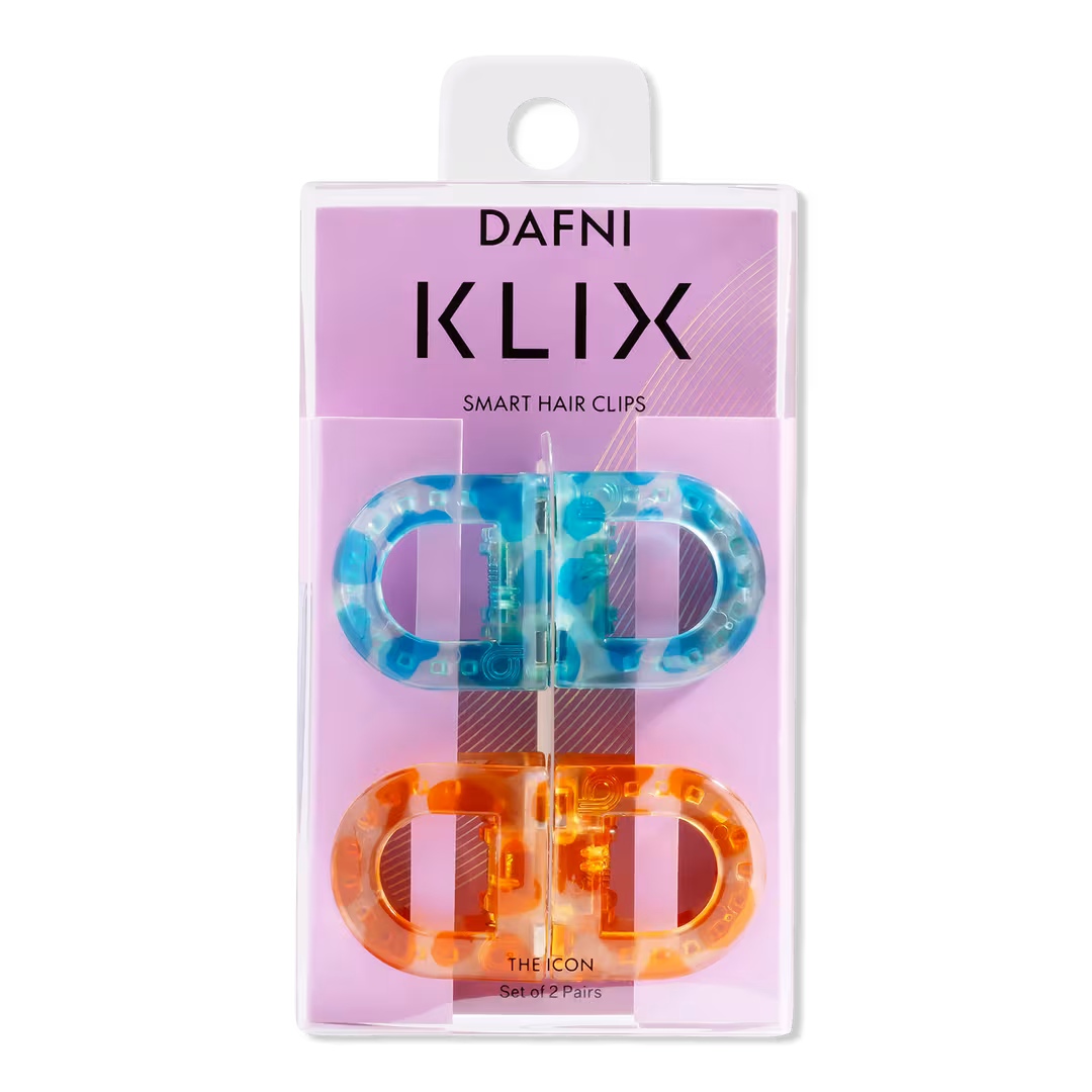 DAFNI KLIX  Tropical Sunset Magnetic Claw Clips The Icon 2 Pack