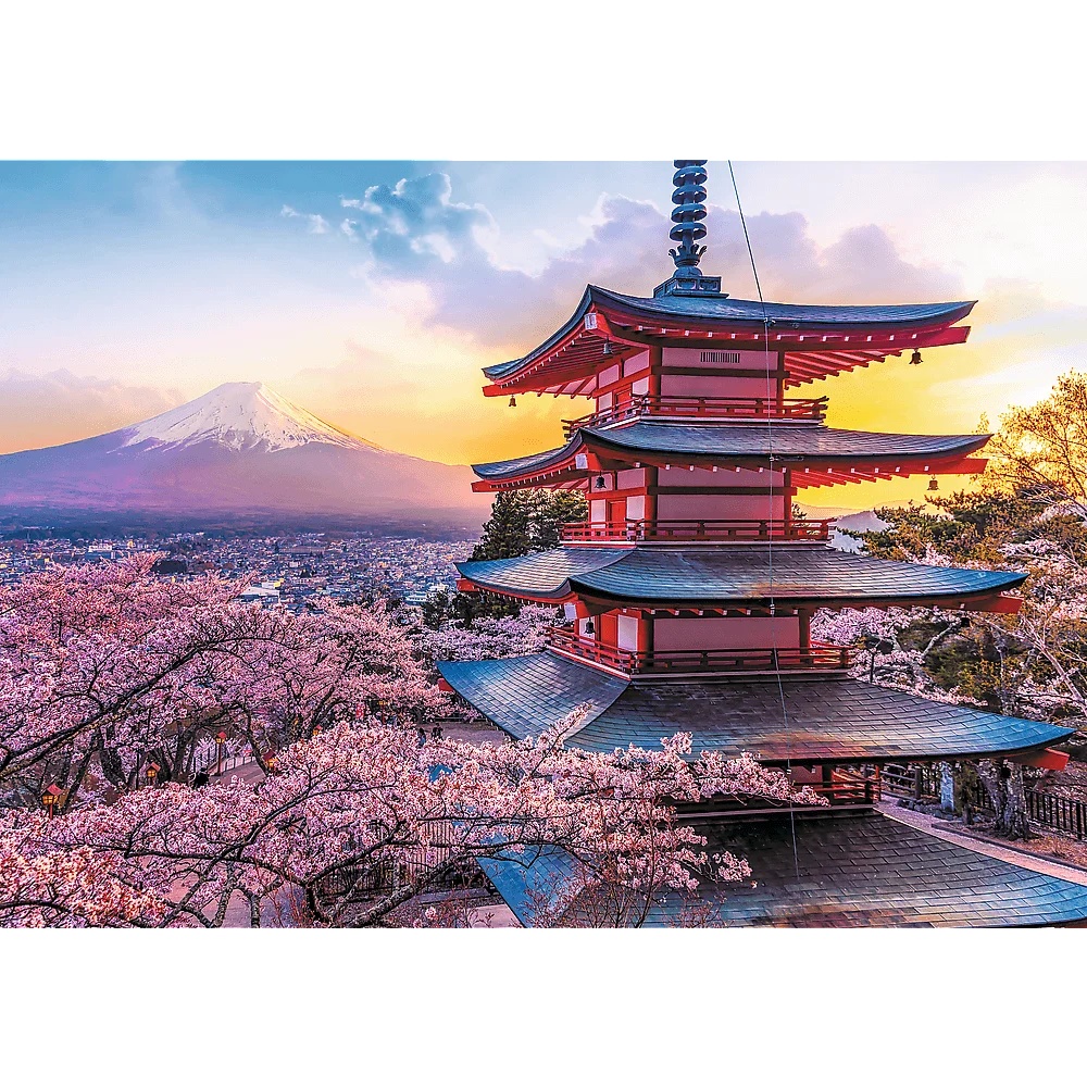 Puzzle 3X1000 El. Japonia, Włochy, Turcja