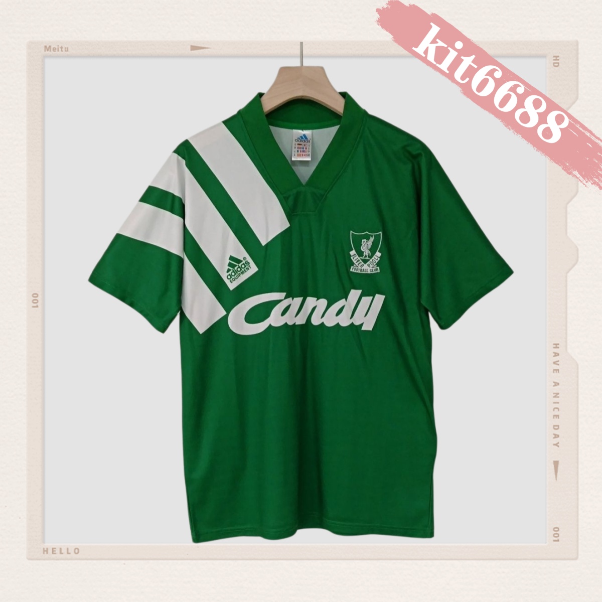 1991/1992 Liverpool Away Retro Football Shirt （Retro）