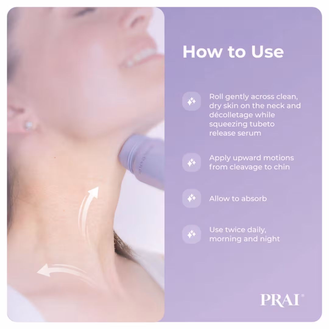 PRAI Beauty  Ageless Throat & Decolletage Serum
