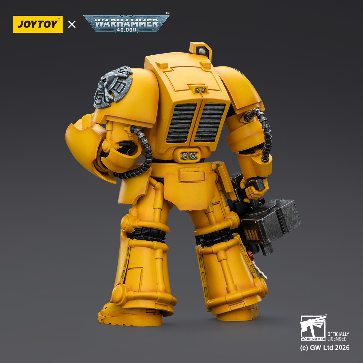 JOYTOY Warhammer 40k 1: 18 Imperial Fists Terminators - JOYTOY WORLD