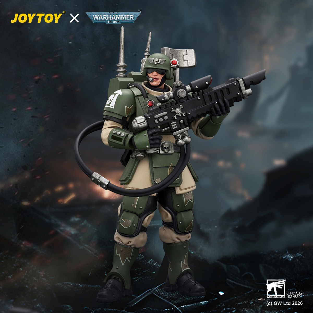 JOYTOY Warhammer 40,000 Astra Militarum Kasrkin - JOYTOY WORLD